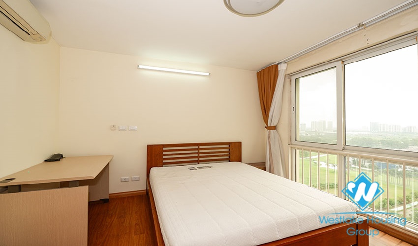 Apartment renting in Ciputra, Hanoi with 4 bedrooms and fully furnished